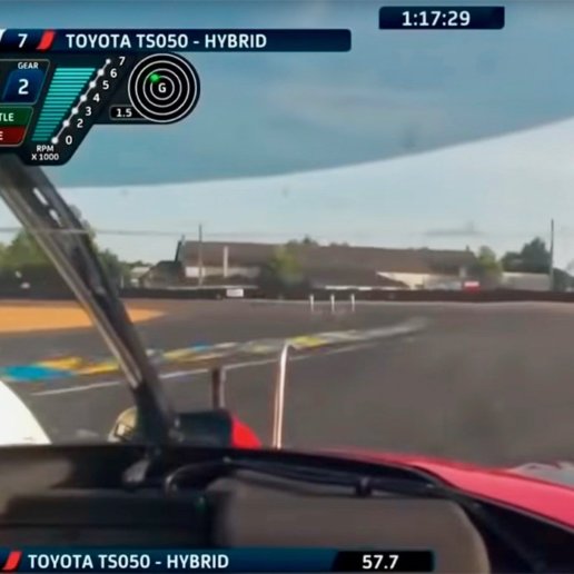 TS050 HYBRID Le Mans 2017 Screenshot Onboard